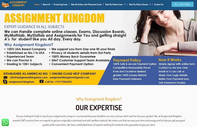 AssignmentKingdom.com review