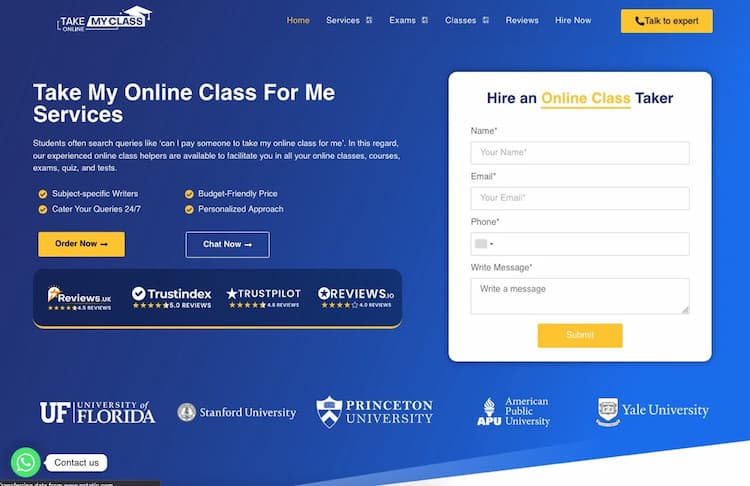 TakeMyClassOnline.us.com review